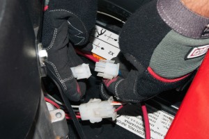 PHOTO: Reconnect the wire harness.