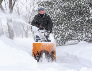 Introduction image for article on making your snow blower or snow thrower last longer.
