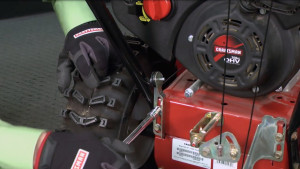 Snowblower won't blow snow:troubleshooting chute and auger issues video.