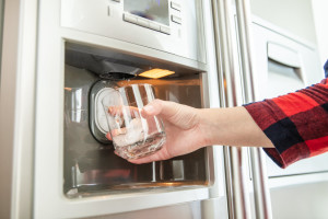 How to replace the water filter in an Admiral refrigerator
