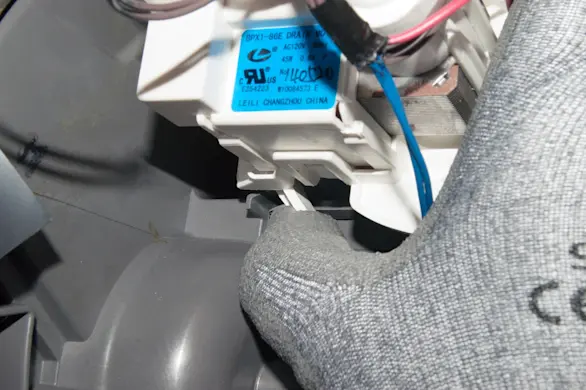 PHOTO: Remove the drain pump.