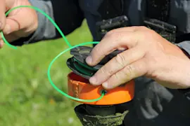 Why your trimmer line keeps breaking or unspooling