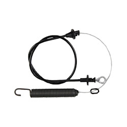 Replace the riding mower blade clutch cable