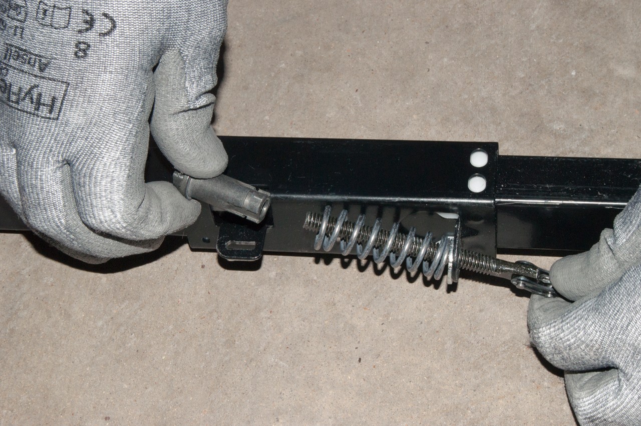 New Chamberlain garage door belt adjustment for 