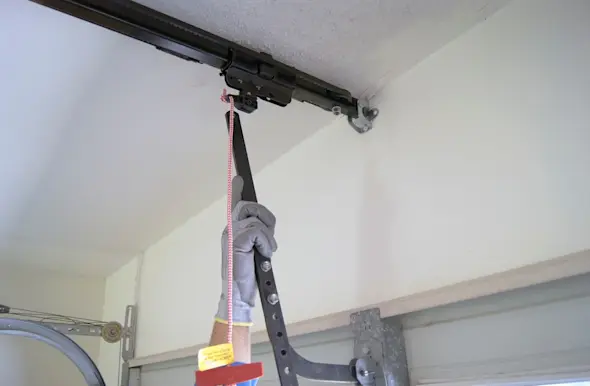 PHOTO: Reconnect the door to the trolley.