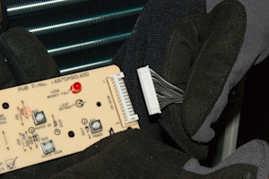 Unplug the wire harness.