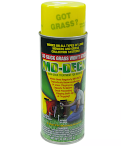 MO-DECK lubricant spray for lawn mower decks