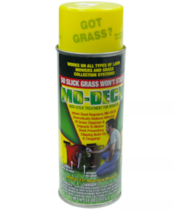 MO-DECK lubricant spray for lawn mower decks