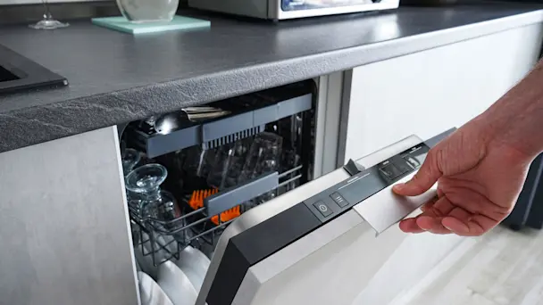 sears parts direct image for How to find the age of your Kenmore dishwasher