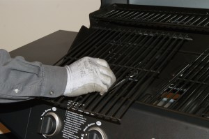 PHOTO: Remove the cooking grate.
