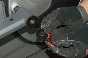 Reinstall the Allen screw.