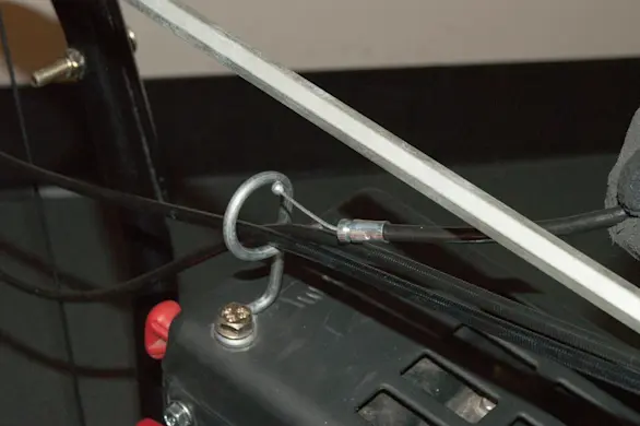 PHOTO: Release the trigger cable.