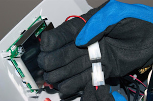 Unplug the motor wire harness.