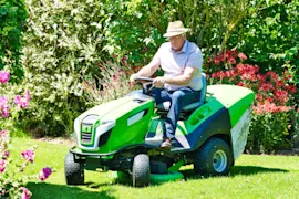 What's the difference between a lawn tractor and a garden tractor?
