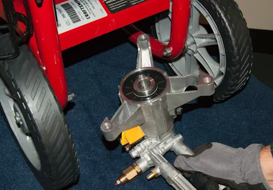 PHOTO: Install the new pump.