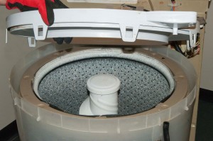 PHOTO: Pull the tub ring off the outer tub.