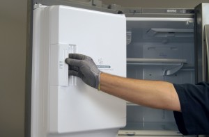 How to replace an in-door ice maker on a French door refrigerator ...