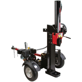 How to maintain the hydraulic system in a log splitter