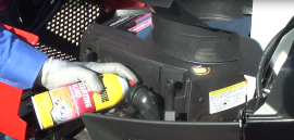 Riding lawn mower engine spins but won't start video