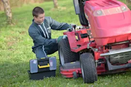 Riding lawn mower maintenance checklist by season
