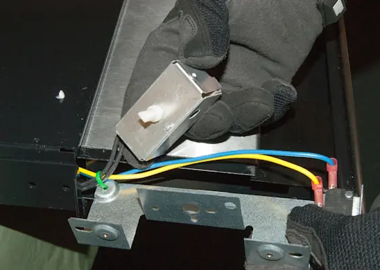 PHOTO: Pull the control switch out.