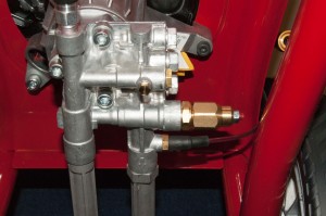 PHOTO: Install the new unloader valve.