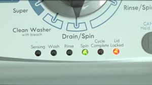 How to display error codes on a vertical modular washer (VMW).