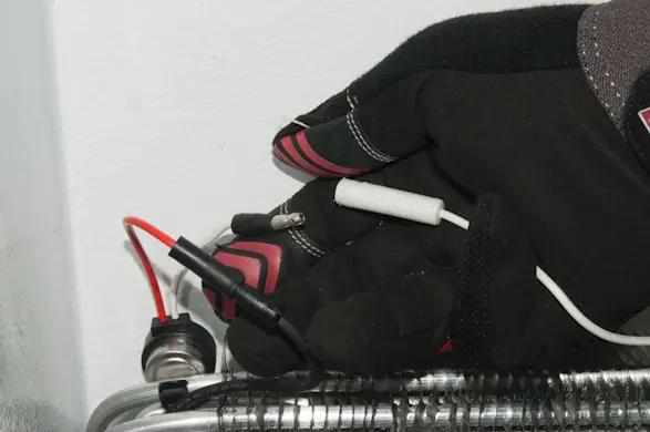 PHOTO: Unplug the wires.