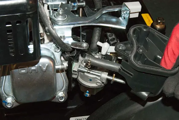 PHOTO: Reinstall the air filter housing.