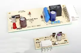 How to replace ice maker optic boards in a side-by-side refrigerator