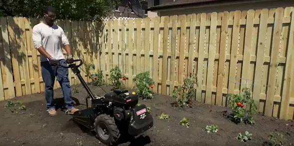 Tips for using a rear-tine tiller