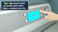 article image for How to avoid lint when washing clothes video