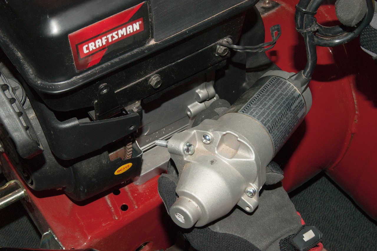 How To Get A Craftsman Snowblower Started How to replace a snowblower electric starter | Repair guide