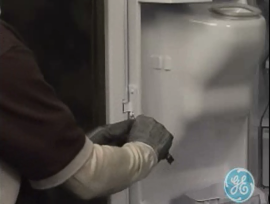 How to Remove a GE French Door Refrigerator Flipper Mullion