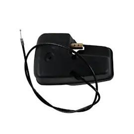 How to replace a snowblower chute control gearbox assembly