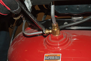 Reinstall the pressure switch tube.