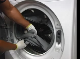 How to replace the door boot on a Frigidaire front-load washer