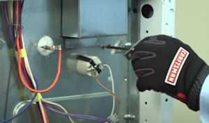 How to replace the oven temperature sensor