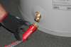 How to drain the tank on an electric water heater video