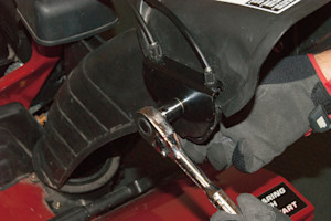 Reinstall the mounting bolt.