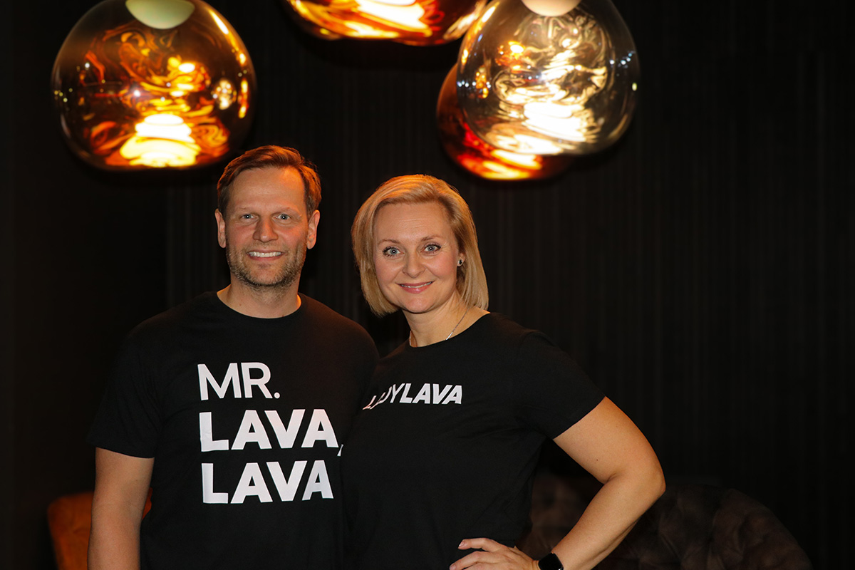 Lava Show - stofnendur x