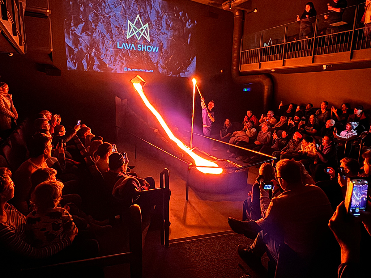Lava Show - sýning