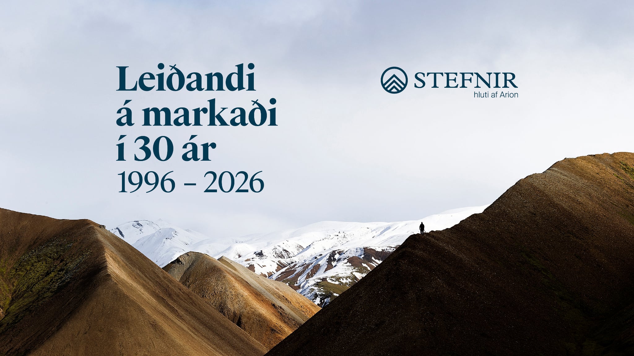Stefnir 30 ára - auglýsing