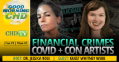 Financial Crimes, COVID + Con Artists With Whitney Webb + Dr. Jessica Rose