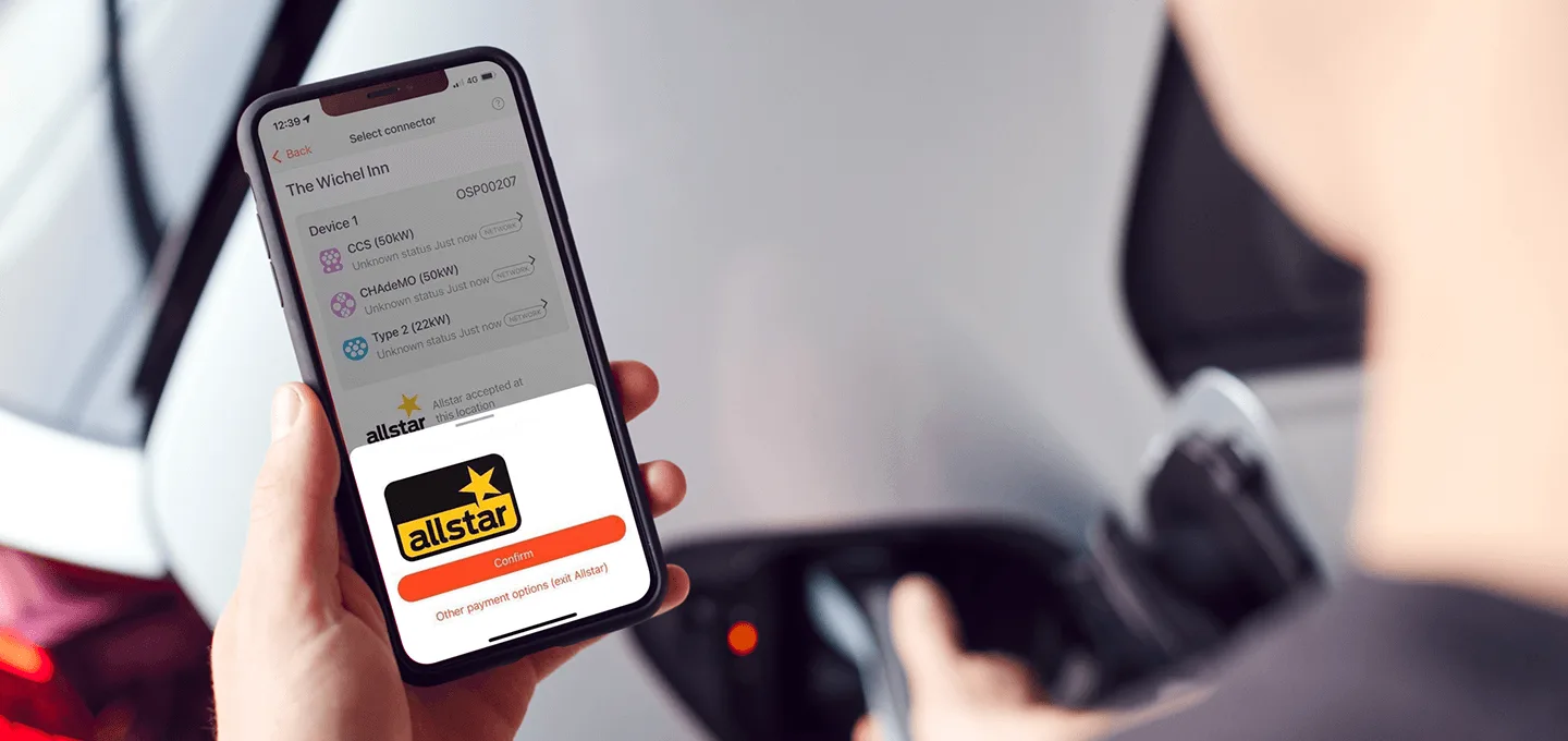 Connected Kerb Fastned on Zap-Pay 
