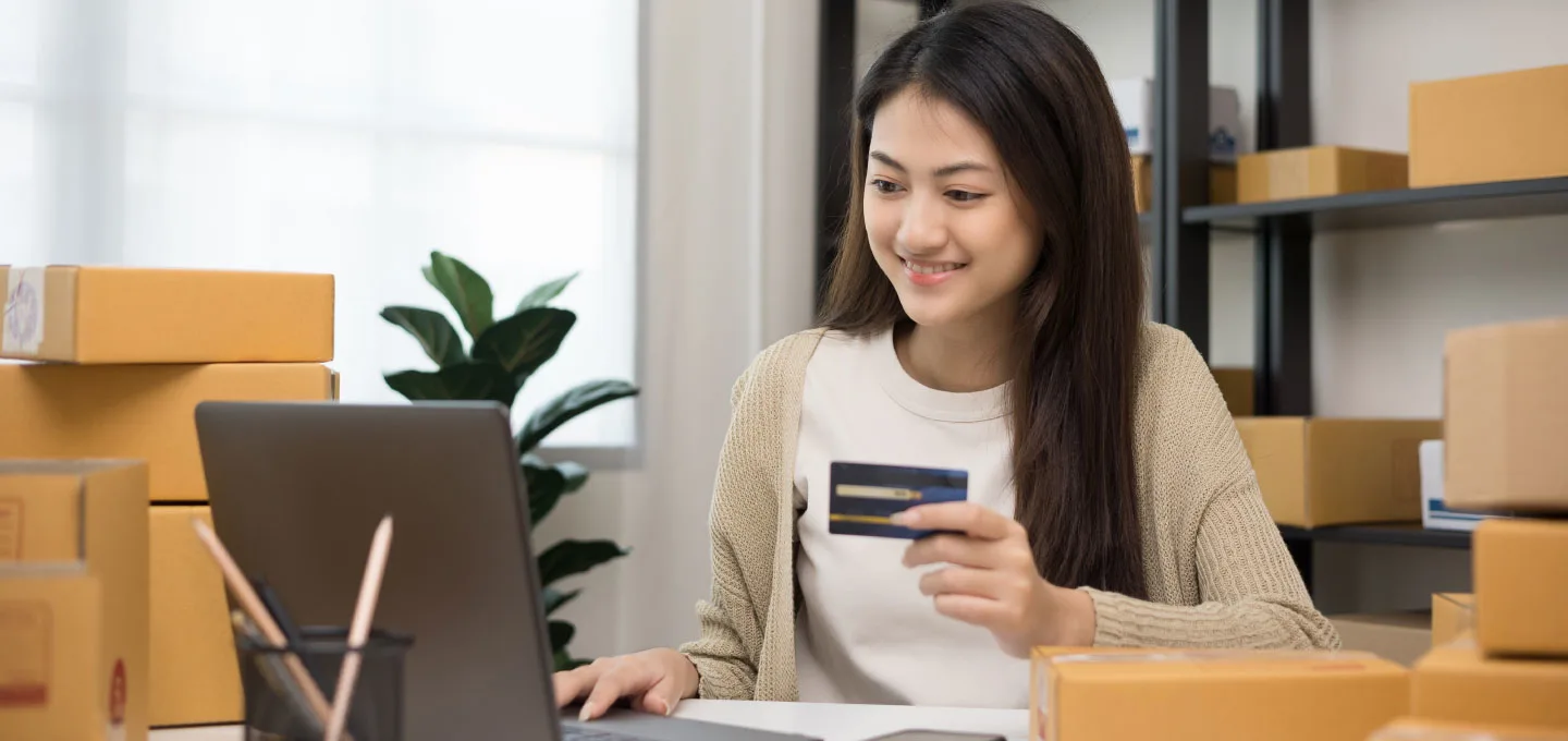 Paymant with a credit card