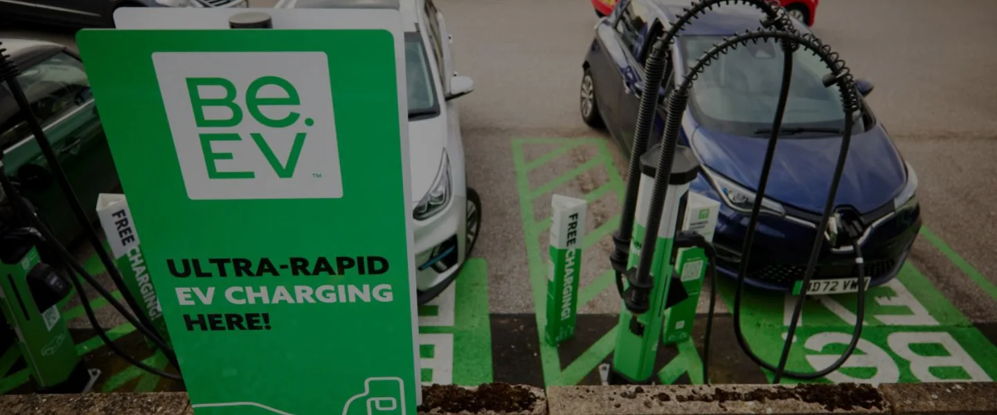 Charging electric car