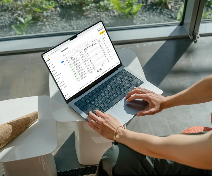 Hands on a keyboard