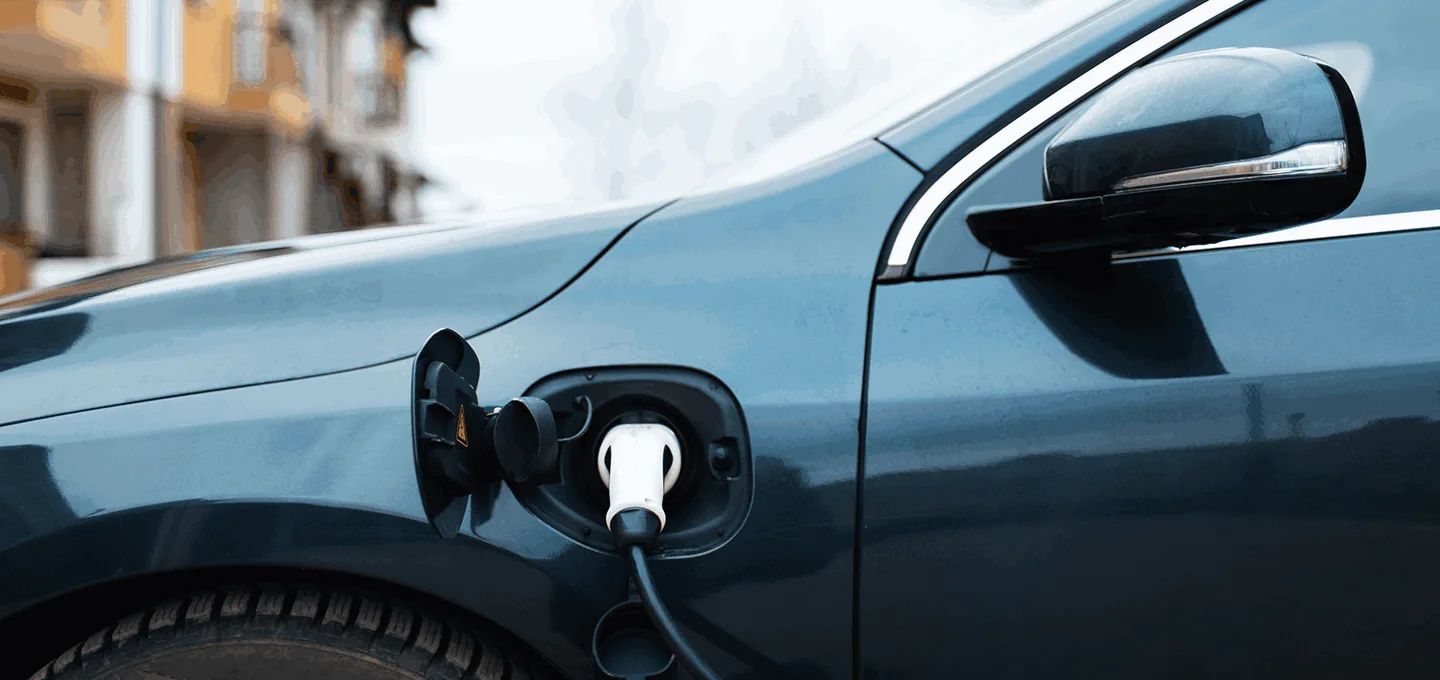 Charging electric car