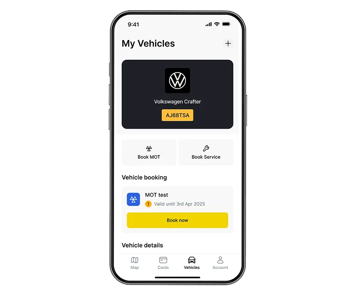 Servicepoint booking on phone
